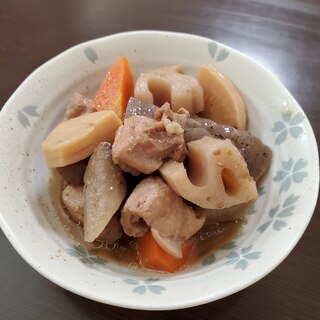 基本の筑前煮(鶏・根菜・たけのこ)